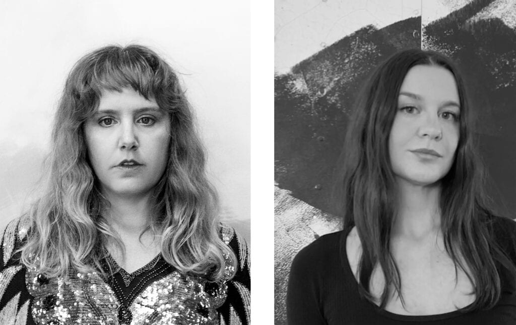 This image illustrates a link to the exhibition titled In Conversation: Shanna Waddell and Marie Heilich